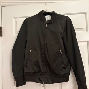 Stretch Satin MA-1 Bomber Jacket from the Japanese fashion label UNITED TOKYO.